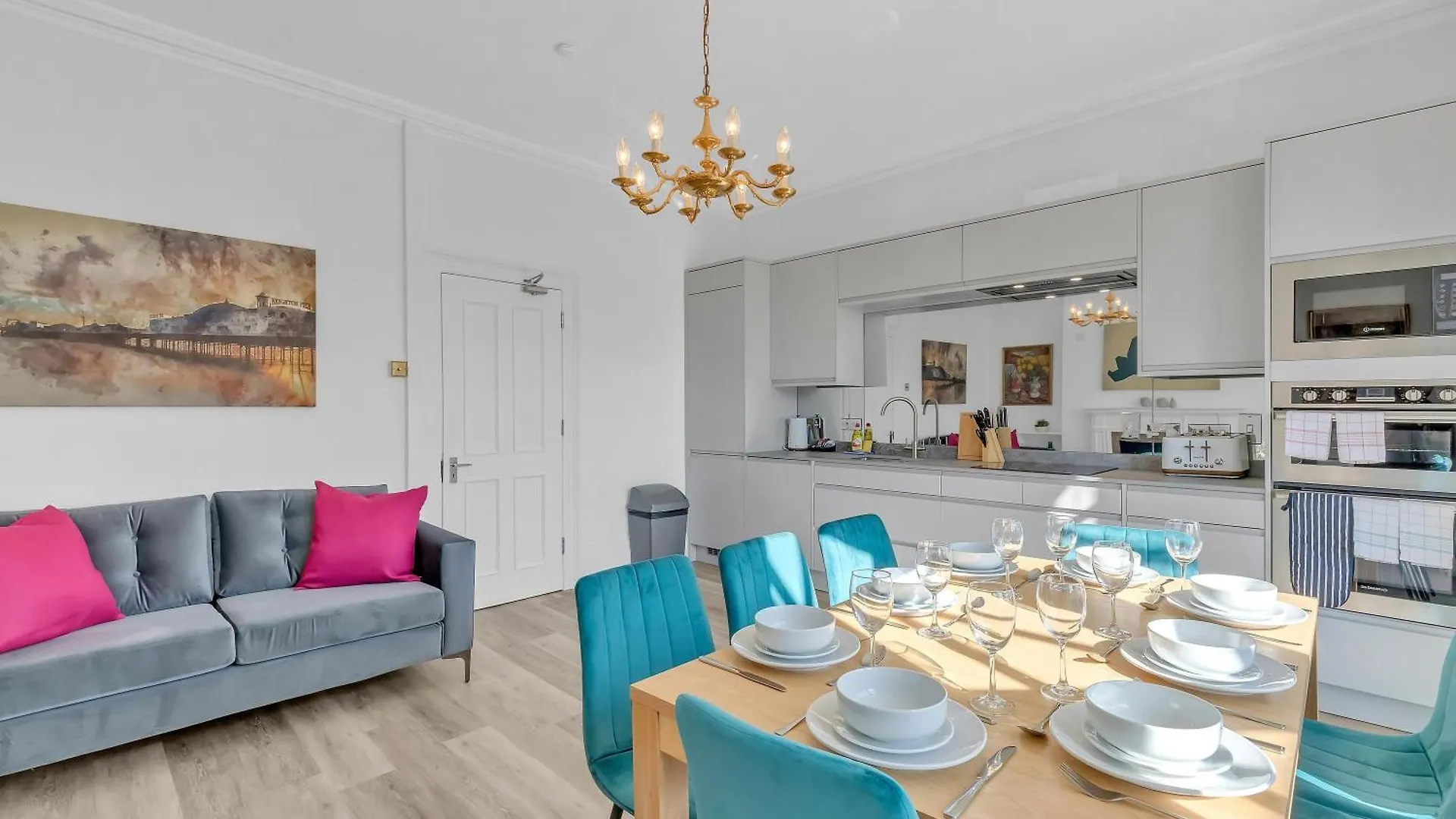 City Chic Townhouse By My Getaways Okręg wyborczy Hove